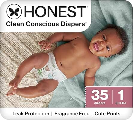 The Honest Company Clean Conscious Diapers, Size 1