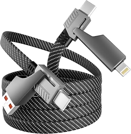 Universal 60W 4-in-1 Magnetic Fast Charging Cable