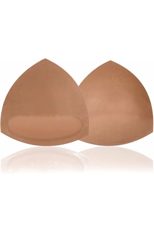 Lolaura Adhesive Bra Insert Pad - Caramel, Large