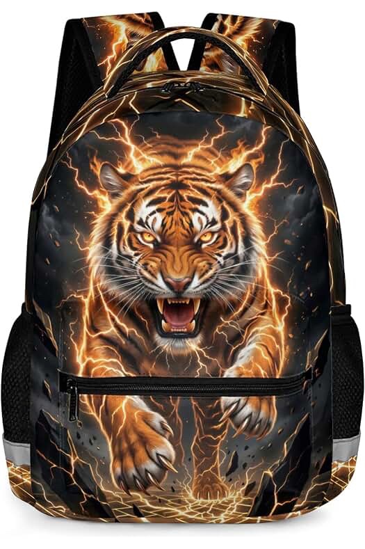 Huke Kids Tiger Backpack, 17 Inch similar to photo
