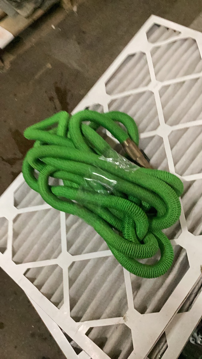 Collapsible Garden Hose, Green, Expandable Design