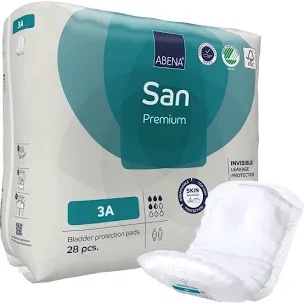 Abena San Premium 3A Bladder Protection Pads, 28 Count
