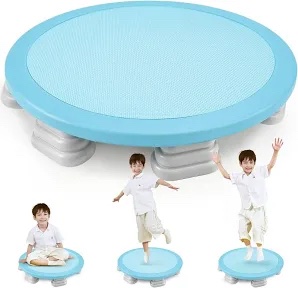 JKLESA Mini Trampoline for Kids, Sensory Indoor Bounce Board