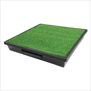 FTH Unleashed Indoor/Outdoor Potty System for Large Dogs - Black
