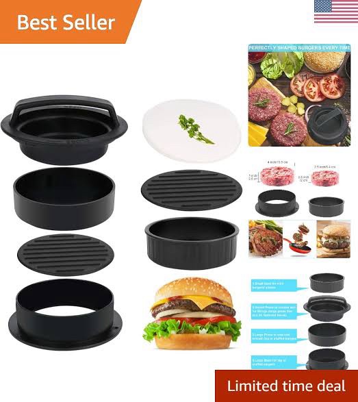Stuffed Burger Press and Patty Maker
