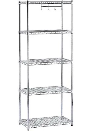 5-Tier Wire Shelving Unit