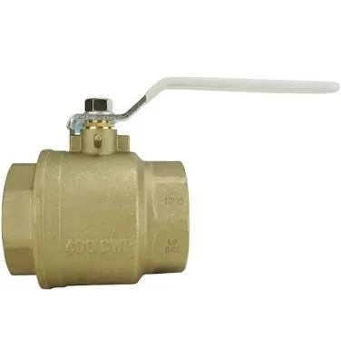 Lead Free Full Port Brass Ball Valve, 3" SWT