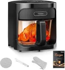 Vexon Glass Air Fryer Model:PAF-4208BD-3A