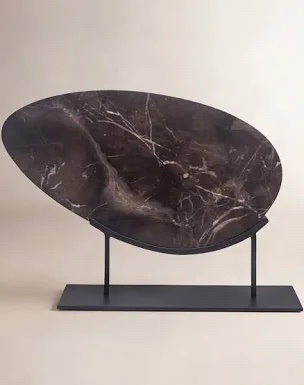 Moe's Home Collection Galen Sculpture Saint Laurent Marble
