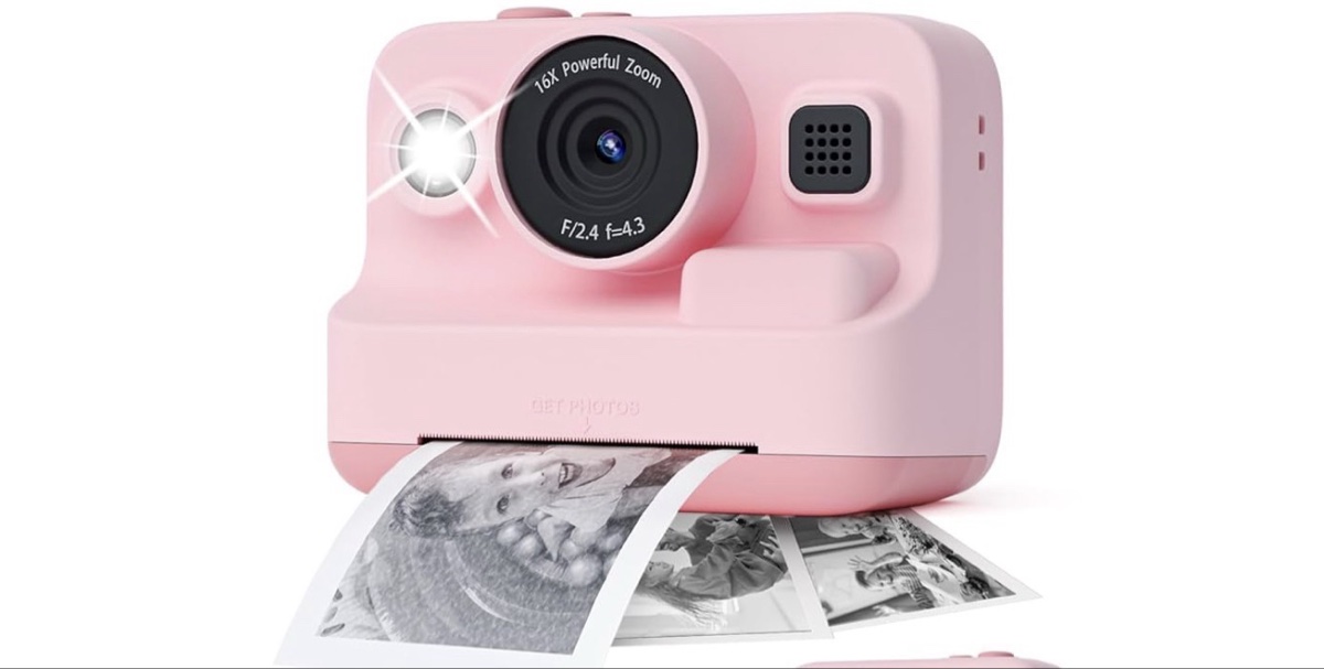 Coxlame DIY Instant Digital Camera for Kids