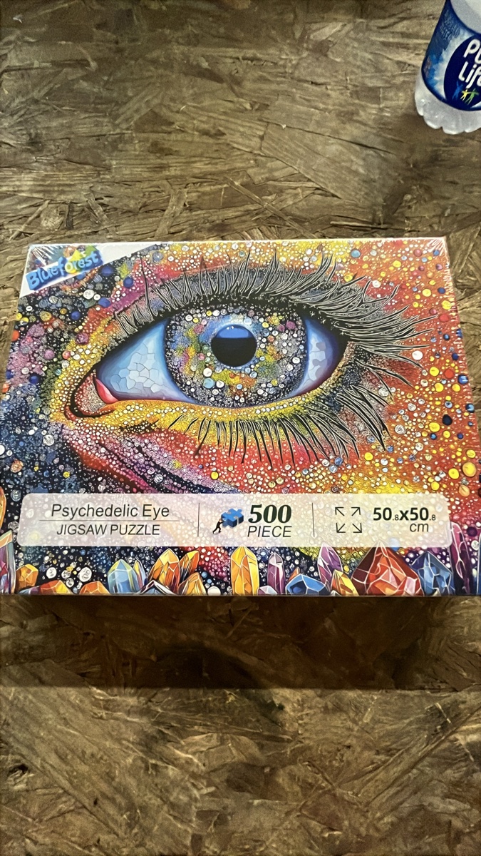 Blueforest Psychedelic Eye 500 Piece Jigsaw Puzzle