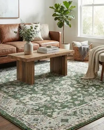 Chicplaid 2' x 3' Floral Area Rug