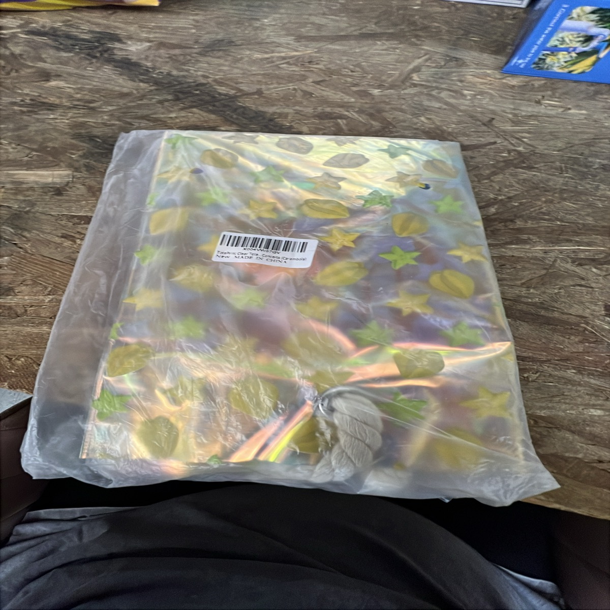 TotePrint Clear Tote Bag - Carambola Pattern