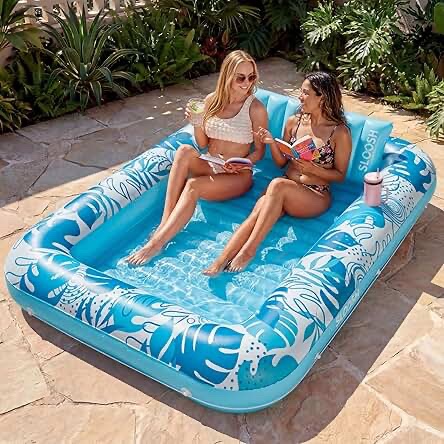 Generic Inflatable Luxury Tanning Pool (Extra Large) 85 x 57 inches