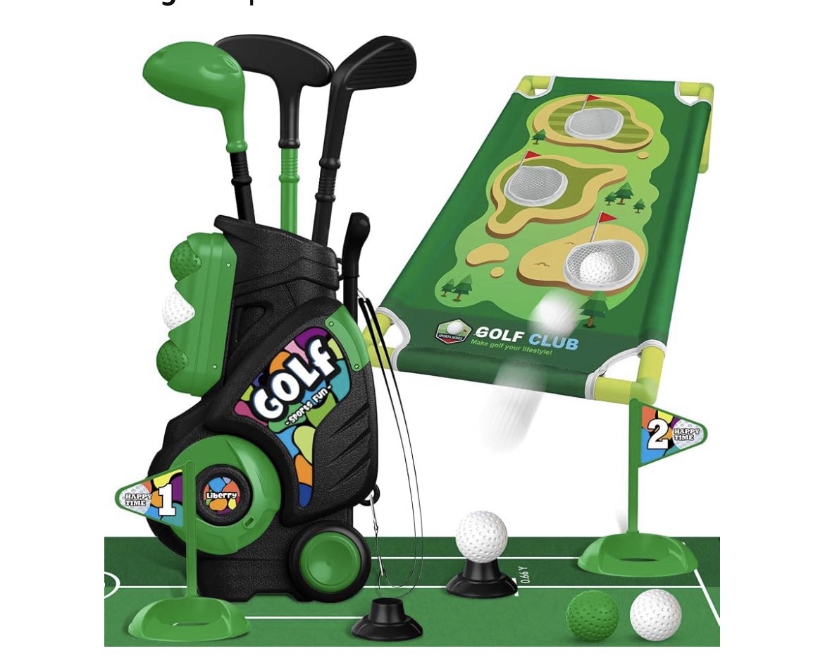Vrogtik Toddler Golf Toy Sport Set