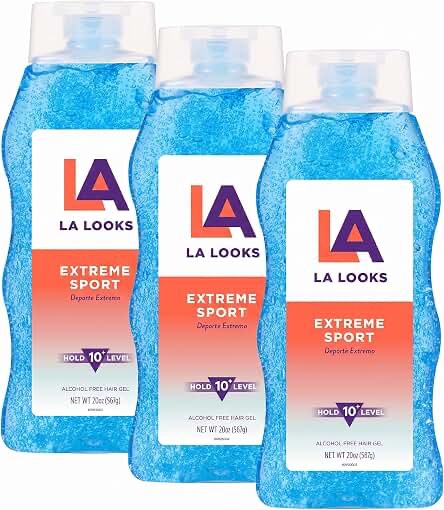 LA Looks Extreme Sport Alcohol Free Hair Gel, 20oz