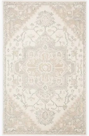 Safavieh Micro-Loop Area Rug, Ivory/Beige, 8' x 12'