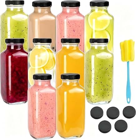 8 tall jars  Xuzhou Honghua Glass Technology Glassware