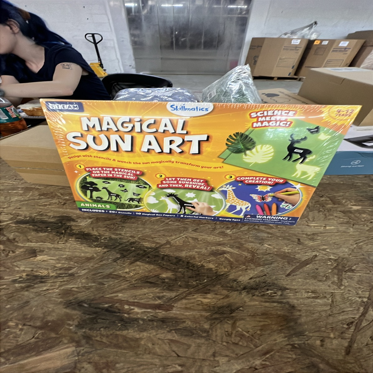 Skillmatics Magical Sun Art - Animals Edition