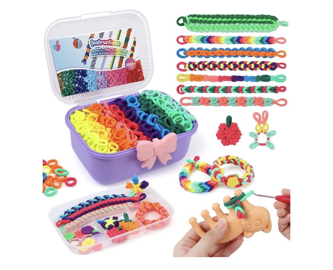 Klmars Bracelet Making Kit with 15 Styles and 24 Bracelets