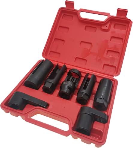 7-Piece Oxygen Sensor Socket Set