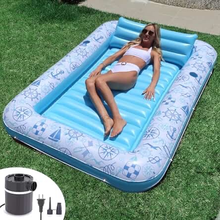 Luxury tanning pool (Extra Large) 85 x 57 inches
