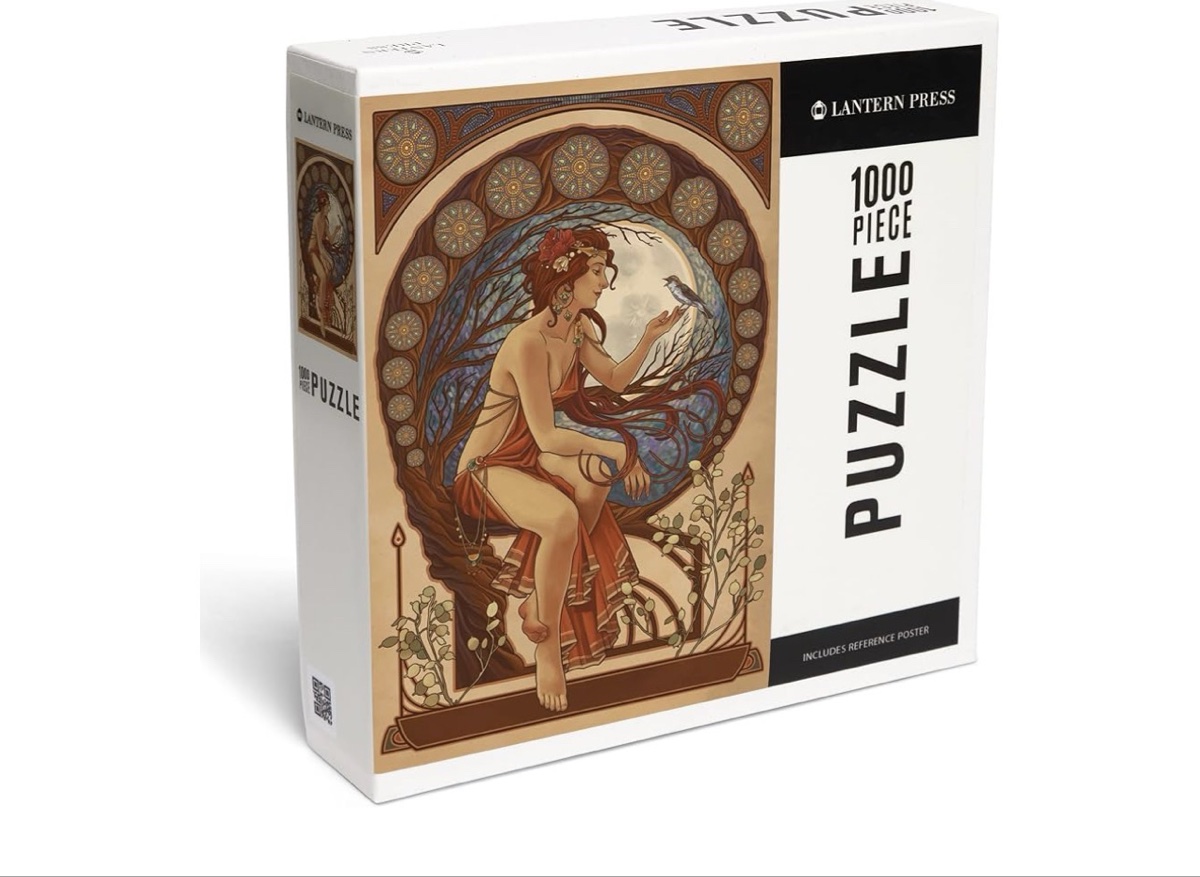 PieceRelax Jigsaw Puzzle - Art Nouveau Style Illustration item not identical to stock photo.
