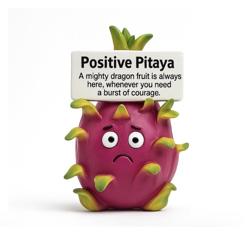 iStatue Positive Pitaya Resin Figurine