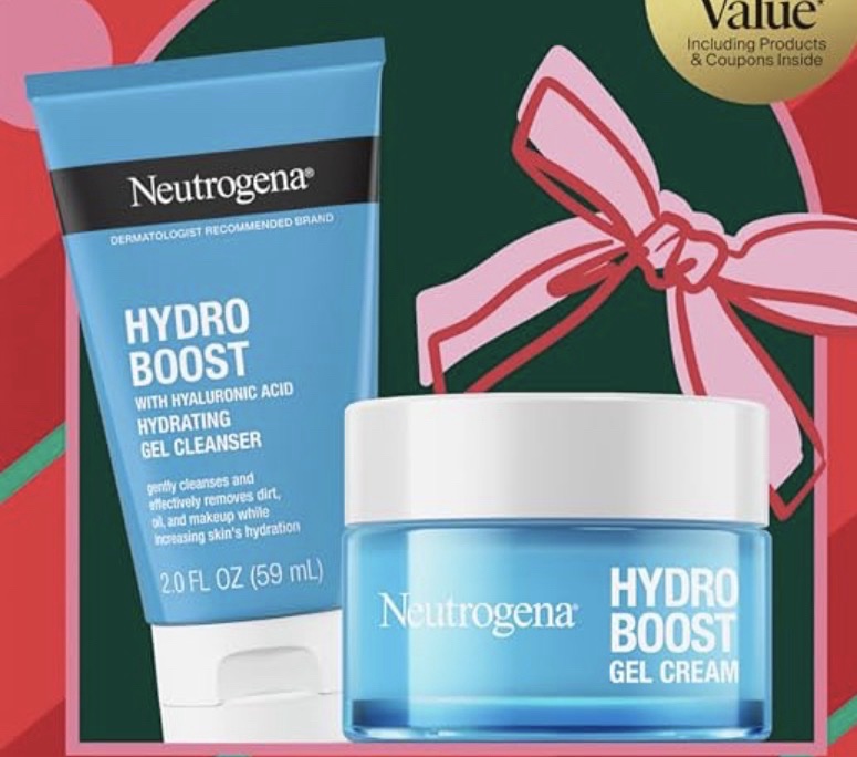 Neutrogena Collagen Bank Moisturizer (2 fl oz) with Hydro Boost Hydrating Gel Cleanser (0.5 fl oz) Sample