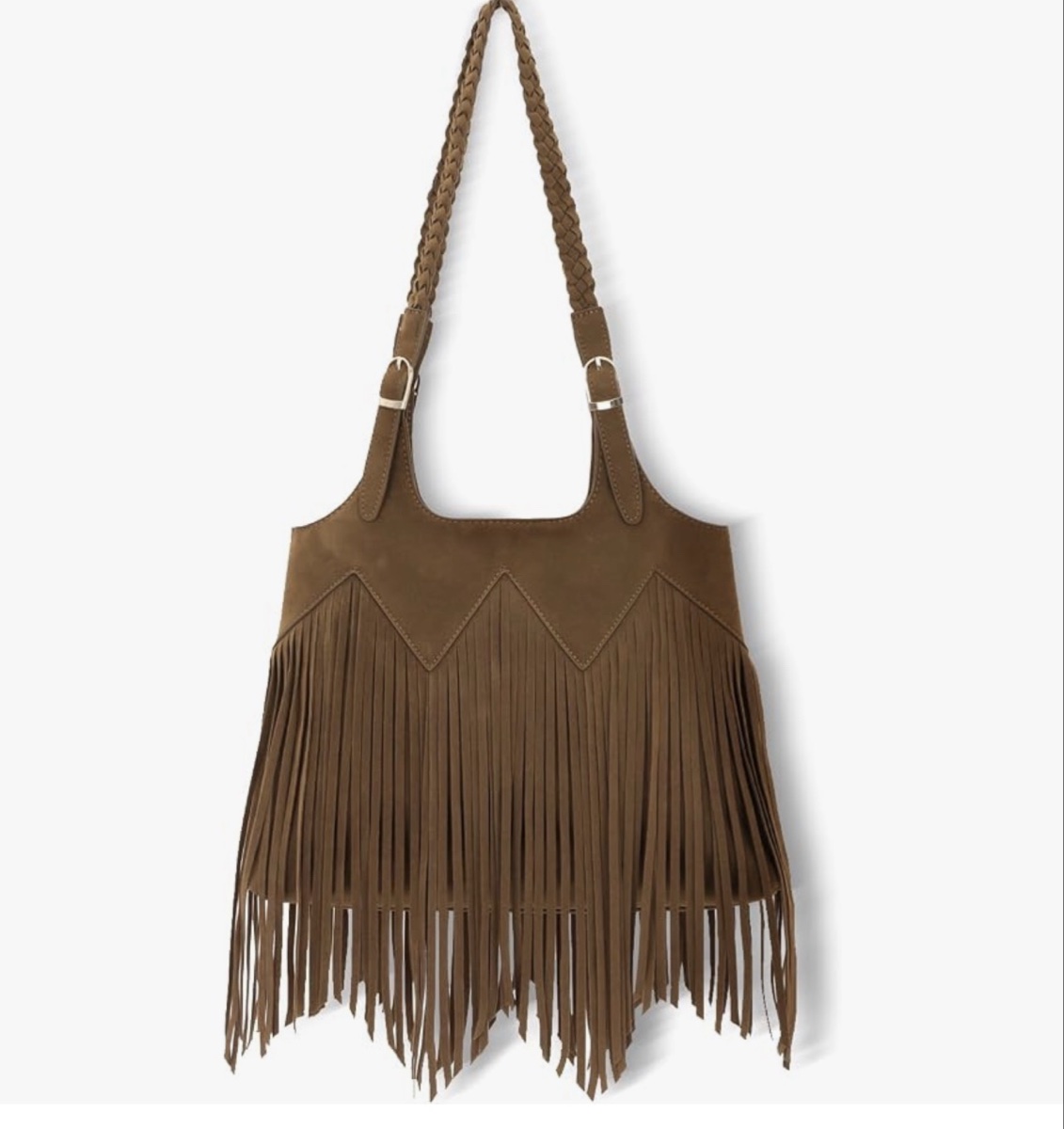 Large Faux Suede Tote Bag for Women Y2k Tassel Shoulder Purse item may not be identical to stock photo.