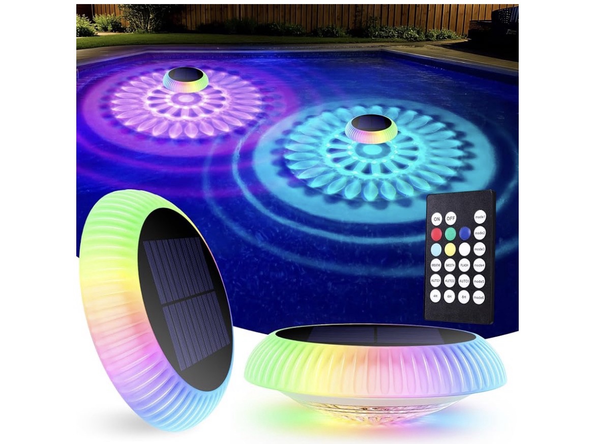 Floating Solar Pool Lights for Swimming Pool