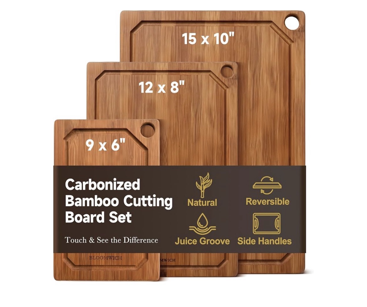 Glof Fox 3 Piece Set Double-Sided Multifunctional Cutting Board