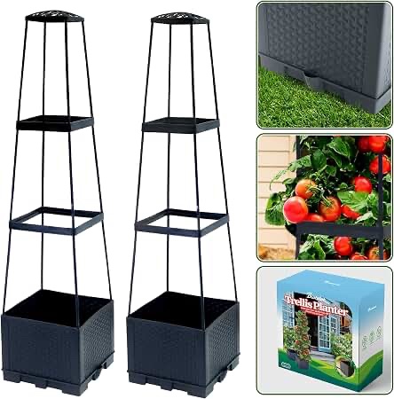 Biotolot Trellis Planter 2-Piece Set