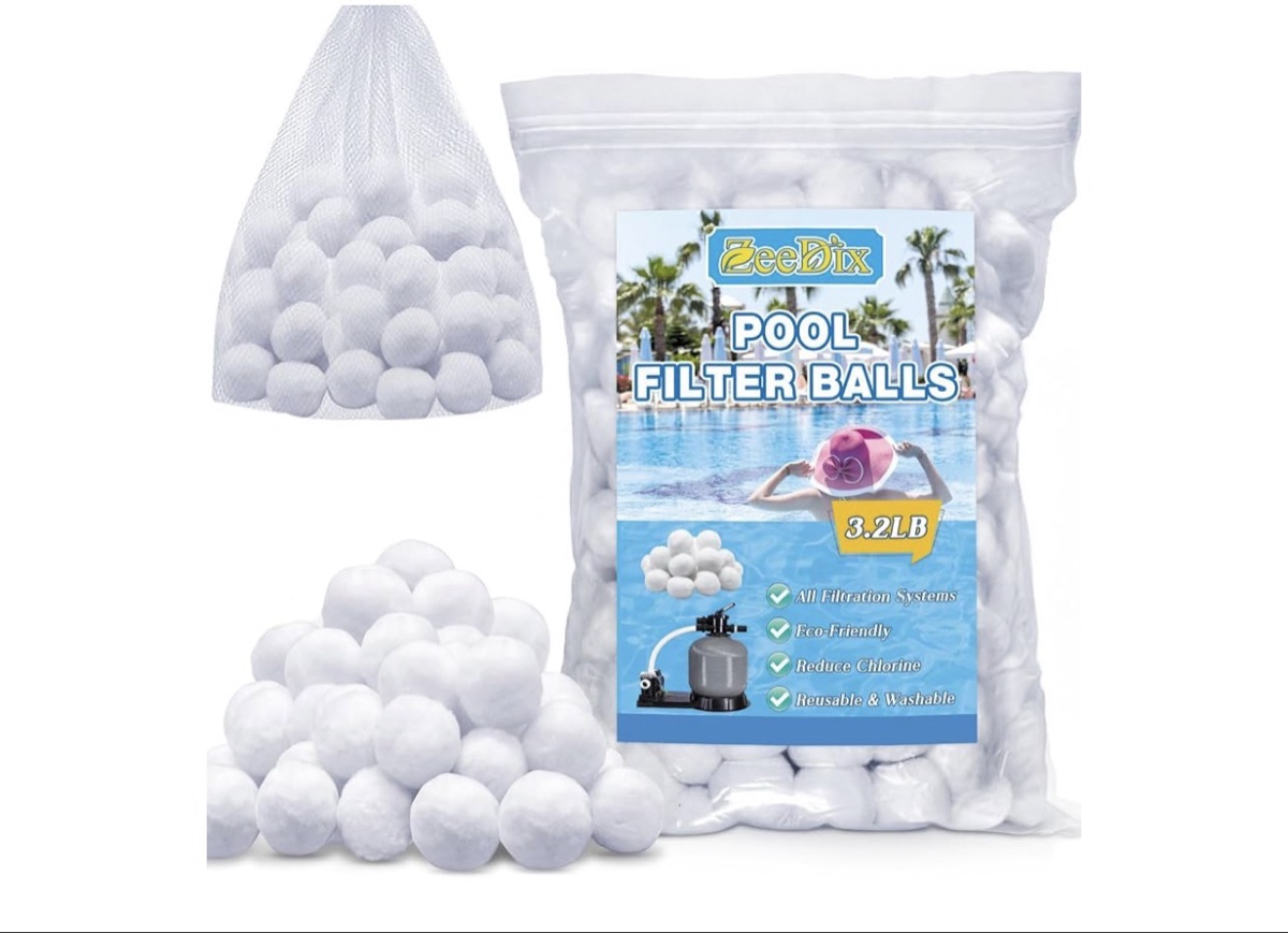 Allyn 4 lbs Pool Filter Balls for Swimming Pool Pumps