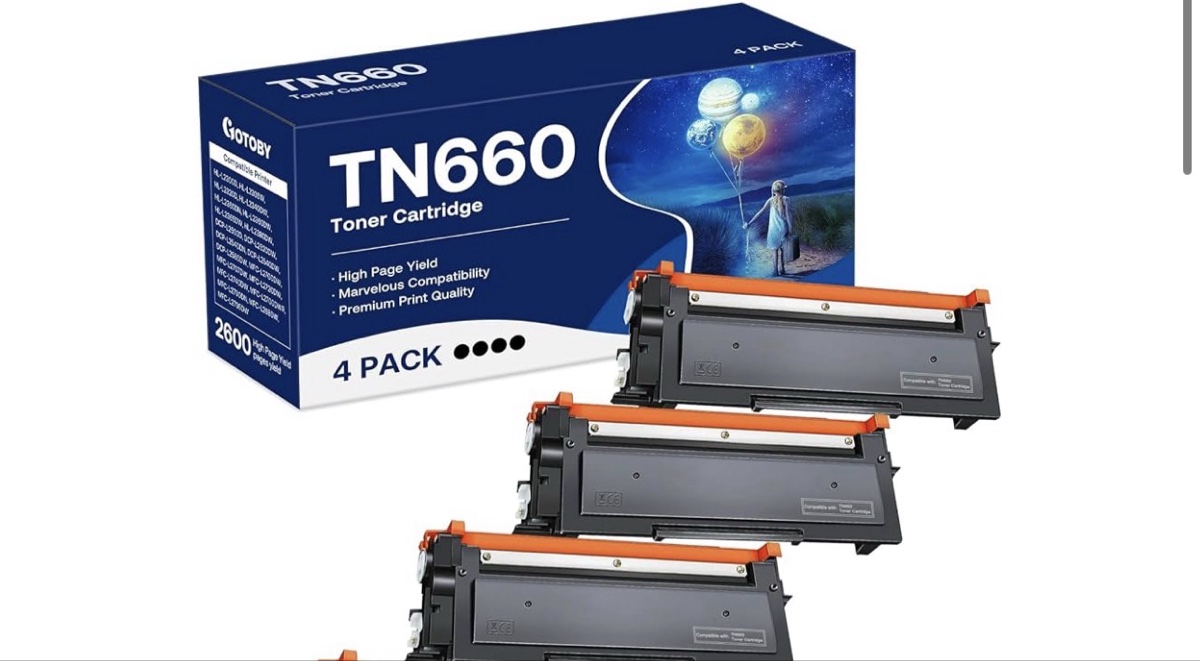 RAPMININK TN-660 Laser Toner Cartridge Black 3 Pack