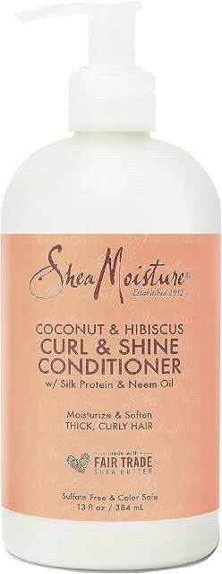 SheaMoisture Coconut & Hibiscus Curl & Shine Conditioner 13 fl oz