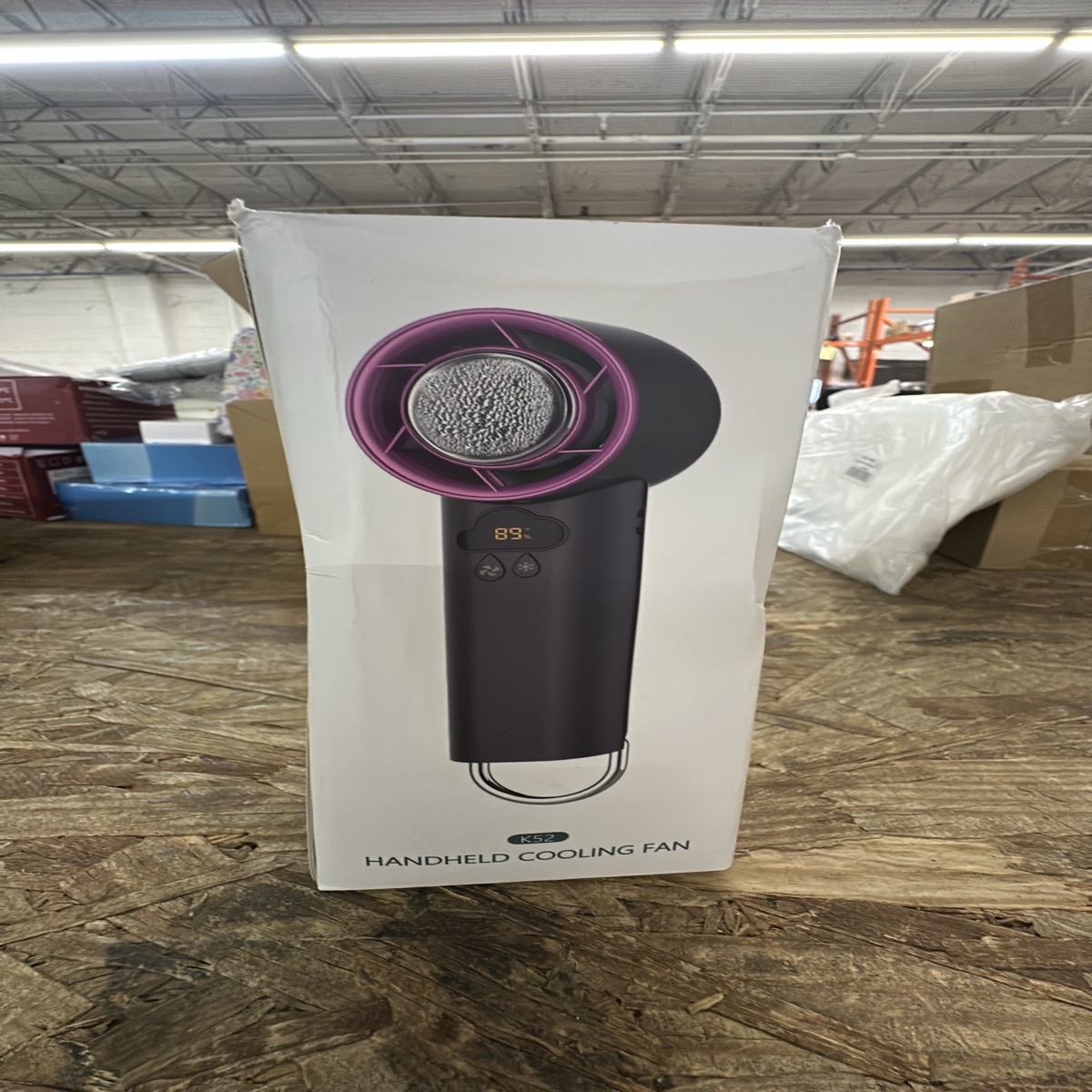 DooGooCoo K52 Handheld Cooling Fan - Grey