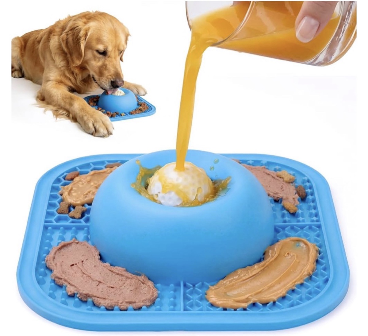 Pet Licking Bowl for Dogs and Cats