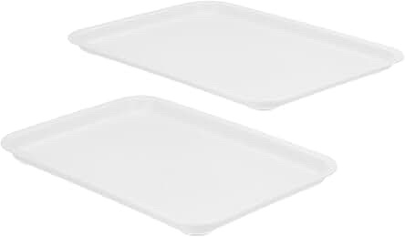 Blue Boat Serving Trays Set of 2, 17" x 12.5"