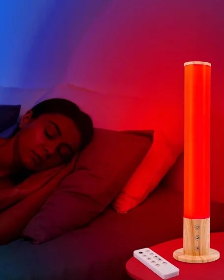 Red Light Night Light Lamp for Sleep