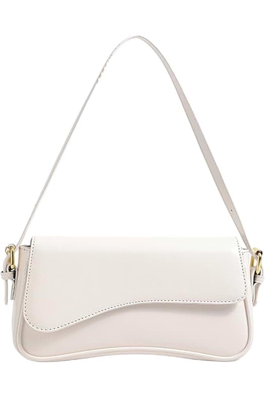 Neywry Shoulder Bag for Removable Straps (White)
