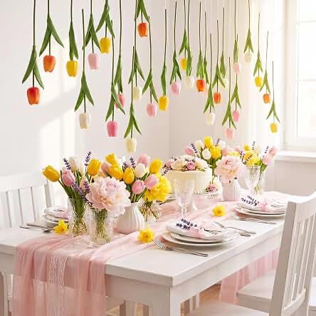 SIMILAR FineCheer Spring Flower Decorative Hanging Classroom and Home Wall Supplies