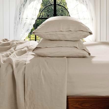 Casa Platino Luxury 1000 Series Micro Sheet Set - King, Linen