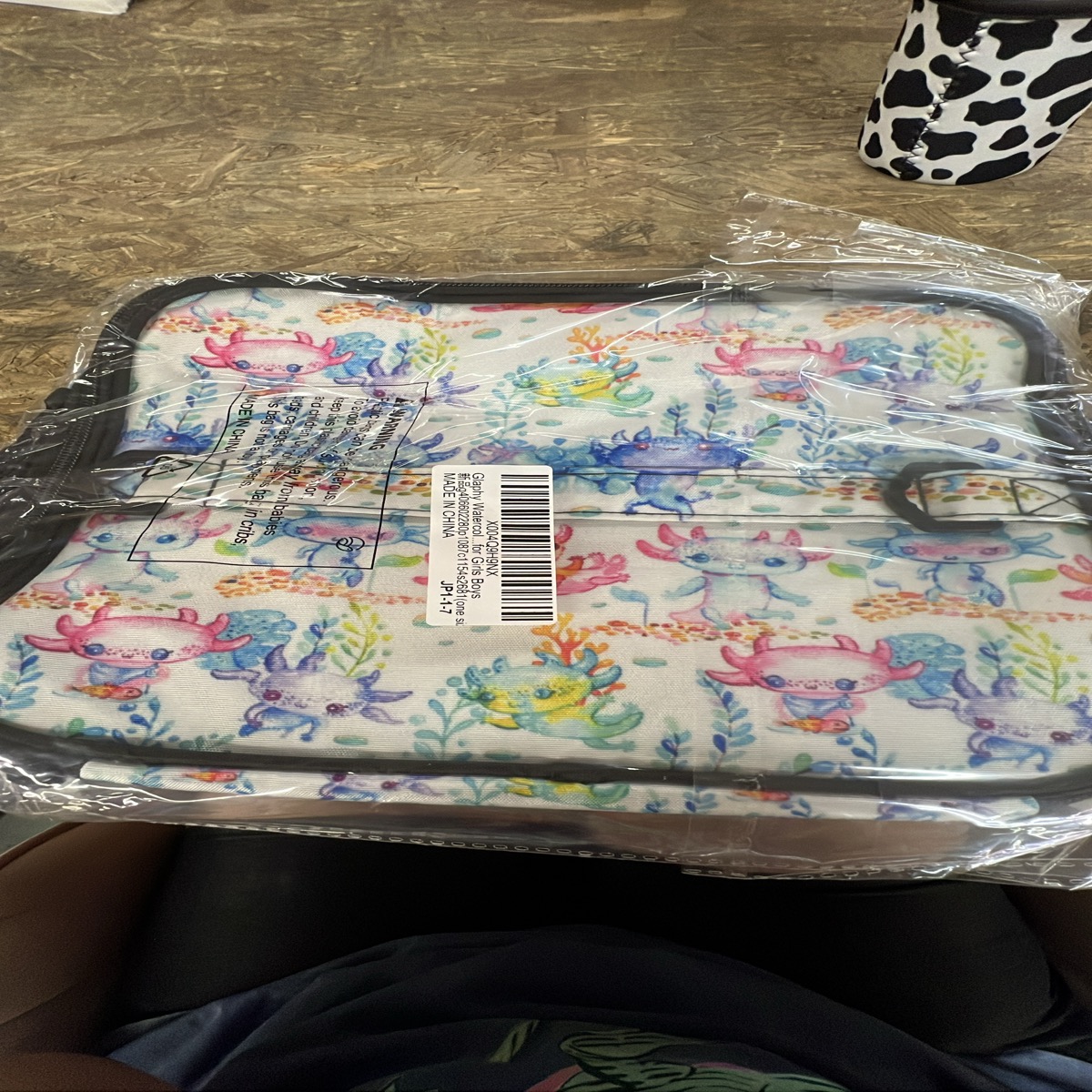 Colorful Underwater Sea Creature Lunch Box or Insulated Bag