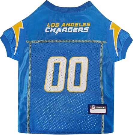 NFL Los Angeles Chargers Official Team Pet Wear Jersey