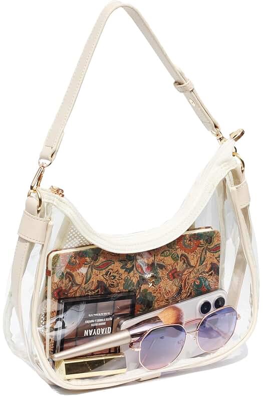Clear Moon Bag White