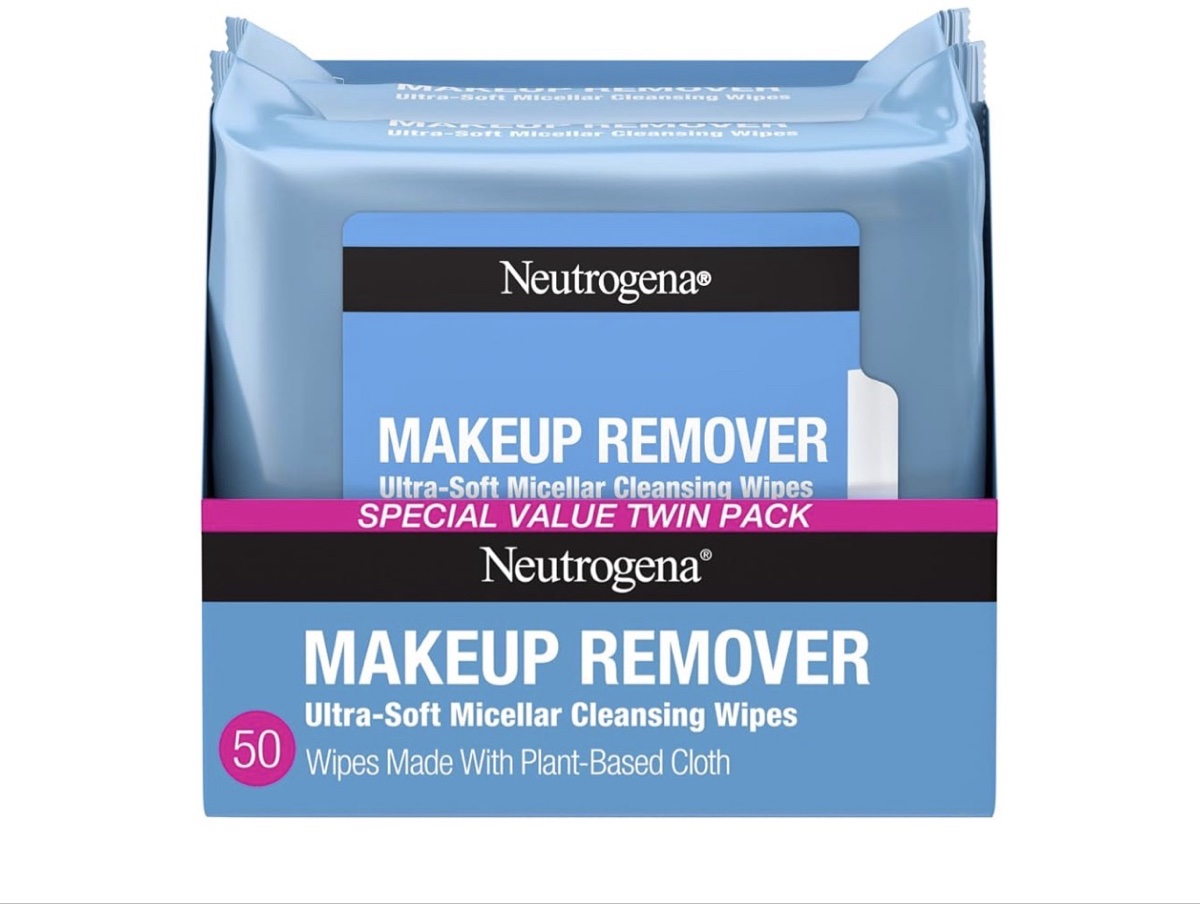 Neutrogena Makeup Remover Ultra-Soft Cleansing Towelettes - Special Value Twin Pack