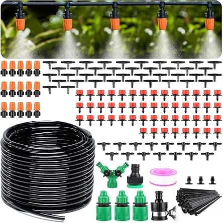 LasTool Garden Watering Equipment Set for Patio Lawn