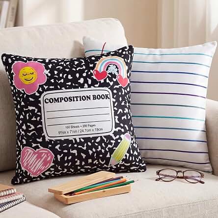 HunnmIngRe 2 Pcs Cute Reading Room Sofa Decoration Set