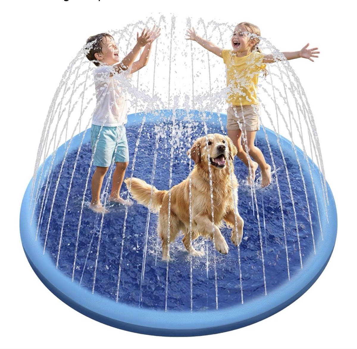 RAXURT 67-Inch Splash Pad for Kids